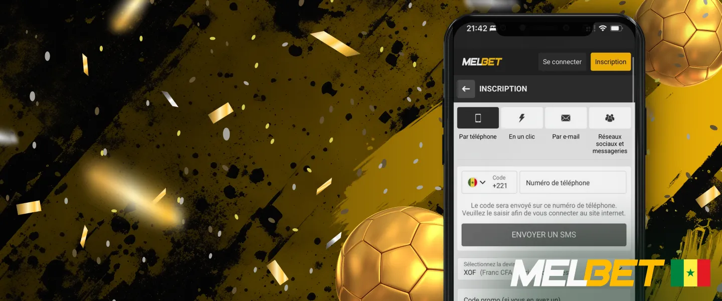 MelBet Inscription SN
